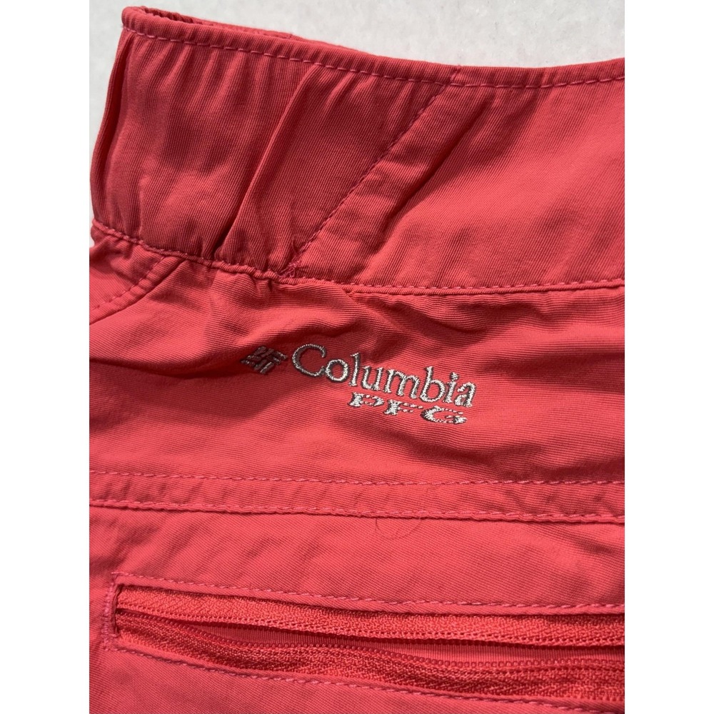 Columbia PFG Shorts Womens M Pink Omni-Shade Fishing Quick Dry UV Lightweight - Picture 11 of 11